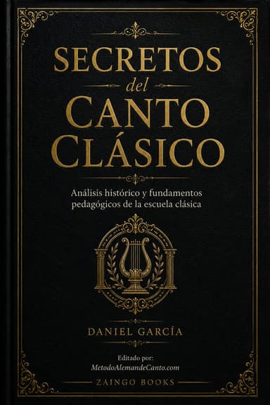Portada de Secretos del Canto Clásico